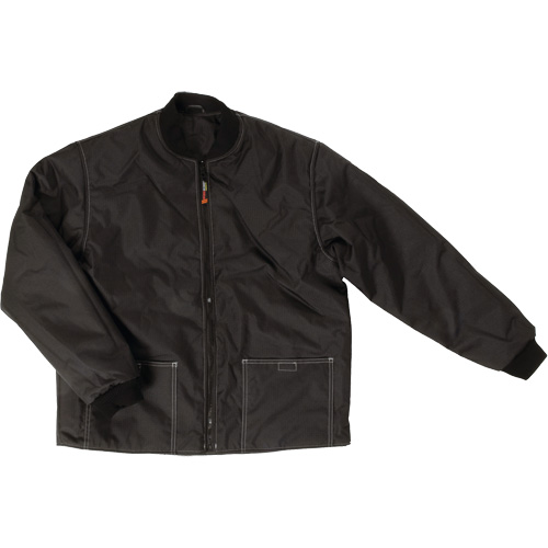 Manteau de s&eacute;curit&eacute; 4-en-1 en tissu ind&eacute;chirable, Polyester, Noir, Petit Absolute Business Supply