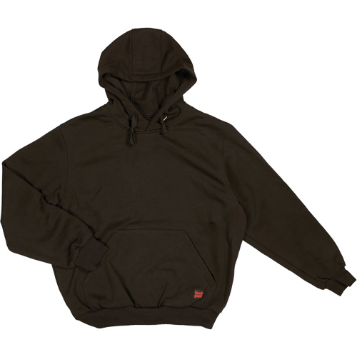 Water Repellent Fleece Pullover Hoodie, Men's, Small, Black Absolute Business Supply
