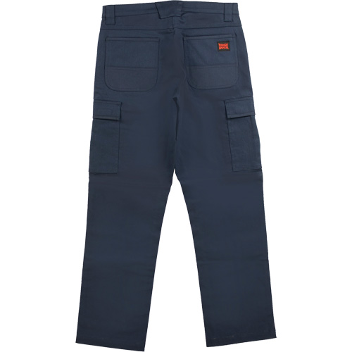 WP100 Work Pants, Cotton/Spandex, Navy Blue, Size 6, 30 Inseam Absolute Business Supply