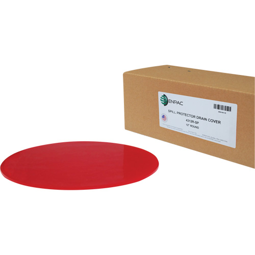 Spill Protector Drain Cover, Circular, 12" dia. Absolute Business Supply