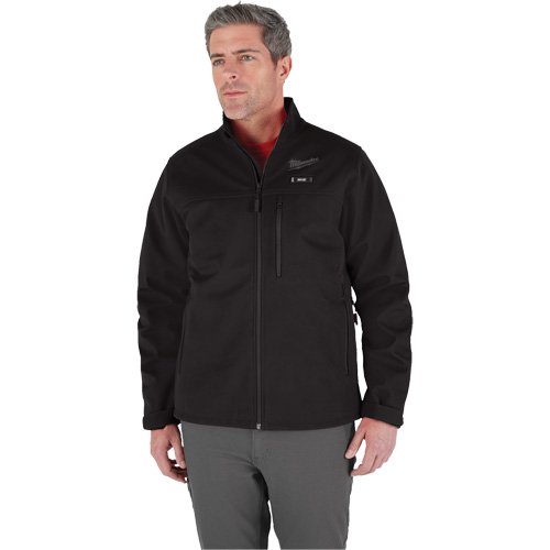 Manteau chauffante M12 ToughShell avec pile, Hommes, Petit, Noir Absolute Business Supply