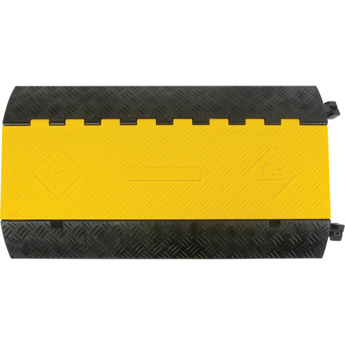 Protecteur de c&acirc;bles en polyur&eacute;thane, 3 canaux, 35,43" lo x 19,69" la x 3" h Absolute Business Supply