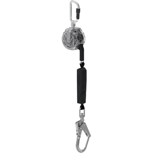 C&acirc;ble de limiteur de chute personnel 36CLS V-TEC, 10', Acier galvanis&eacute;, Pivotant Absolute Business Supply