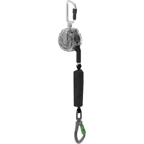 V-TEC ALTAKS Personal Fall Limiter-Cable, 10', Galvanized Steel, Swivel Absolute Business Supply