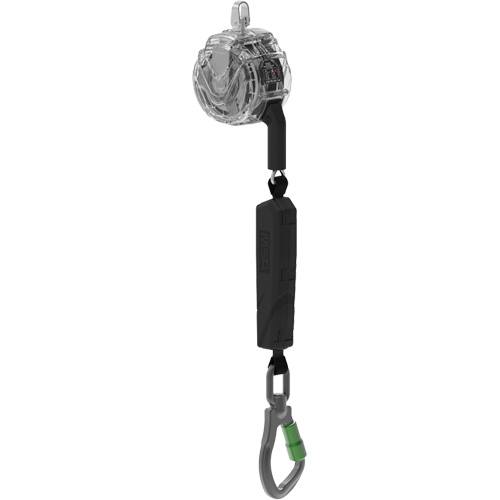 C&acirc;ble de limiteur de chute personnel ALTAKS V-TEC, 10', Acier galvanis&eacute;, Pivotant Absolute Business Supply