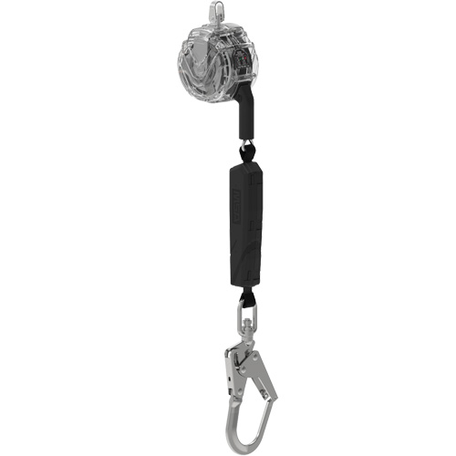 C&acirc;ble de limiteur de chute personnel 36CLS V-TEC, 10', Acier galvanis&eacute;, Pivotant Absolute Business Supply