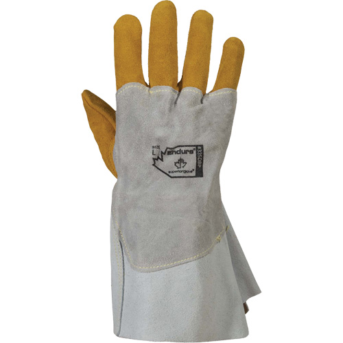 Endura&reg; 335DBP Welding Gloves, Split Cowhide/Split Elkhide, Size Small Absolute Business Supply
