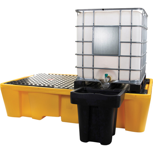 Double IBC Spill Pallet, 317 US gal. Spill Capacity, 89" x 57" x 23" Absolute Business Supply