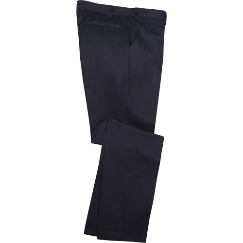 Pantalon de travail Industriel, Coton, Bleu marine, Taille 28, Entrejambe 30 Absolute Business Supply