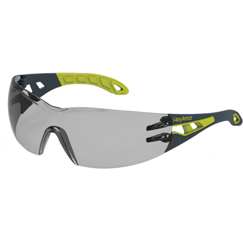 Lunettes de s&eacute;curit&eacute; enveloppantes sans monture MX200, Lentille Gris 23%, Antibu&eacute;e/Anti-&eacute;gratignures, ANSI Z87+/R&eacute;pond ou surpasse la norme CSA Z94.3 Absolute Business Supply
