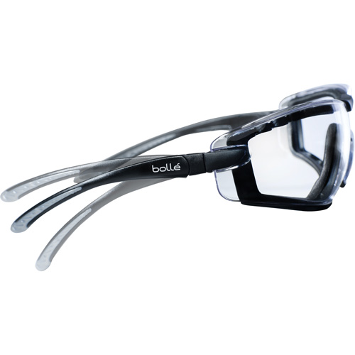 Lunettes de s&eacute;curit&eacute; enveloppantes hybrides Cobra, Lentille Transparent, Antibu&eacute;e/Anti-&eacute;gratignures Absolute Business Supply