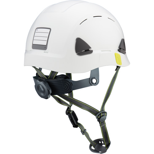 Fibre Metal Climbing Style Safety Helmet, Meets CSA Type 2, Ratchet Suspension, Vented Absolute Business Supply
