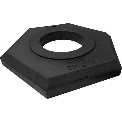 Rubber Channelizer Base, 15 lbs. Absolute Business Supply