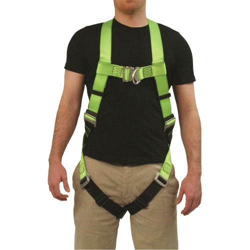 FBH-10000L Contractor Series Safety Harness, CSA Certified, Class AL, 400 lbs. Cap. Absolute Business Supply