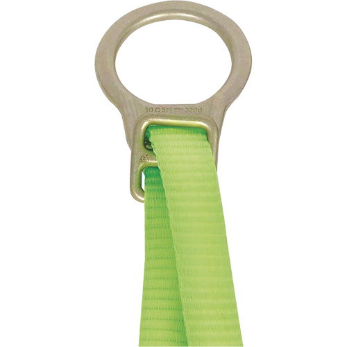 SA-5405-6 Shock Absorbing Lanyard, 6', Snap Hook Center, Snap Hook Leg Ends, Polyester Absolute Business Supply