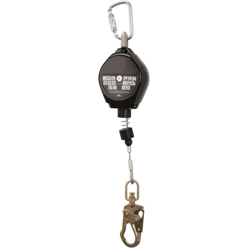 SRL-73302-20LE Self-Retracting Lifeline, 20', Galvanized Steel, Swivel Absolute Business Supply