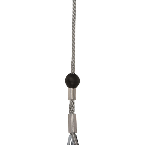 SRL-73302-20LE Self-Retracting Lifeline, 20', Galvanized Steel, Swivel Absolute Business Supply