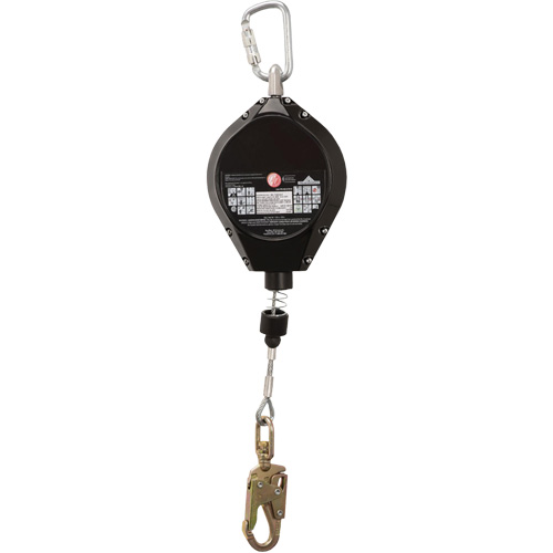SRL-73302-40LE Self-Retracting Lifeline, 40', Galvanized Steel, Swivel Absolute Business Supply