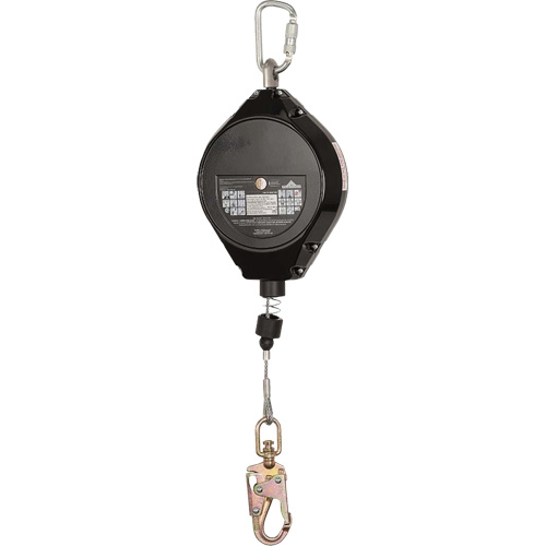 SRL-73302-60LE Self-Retracting Lifeline, 60', Galvanized Steel, Swivel Absolute Business Supply