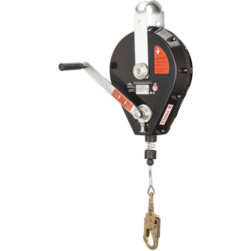 SRL-73303-96 Cable Self-Retracting Lifeline with Recovery, 96', Galvanized Steel, Swivel Absolute Business Supply