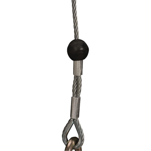 SRL-73303-96 Cable Self-Retracting Lifeline with Recovery, 96', Galvanized Steel, Swivel Absolute Business Supply