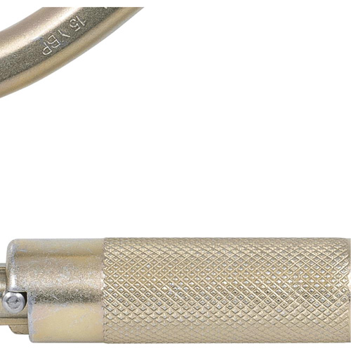 CP-04011-1 Zinc Plated Carabiner with 2" Gate Opening, Steel Absolute Business Supply