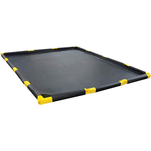Stinger Spillpal Berm, 1558 US gal. Capacity, 25' W x 25' L x 4" H, Foam Wall Absolute Business Supply
