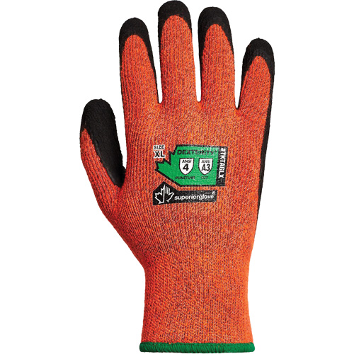 Gants d'hiver r&eacute;sistants &agrave; la coupe Dexterity TKTAGLX, Taille 2T-Grand, Calibre 13, Rev&ecirc;tement Latex, Enveloppe en TenActiv, ASTM ANSI niveau A3 Absolute Business Supply