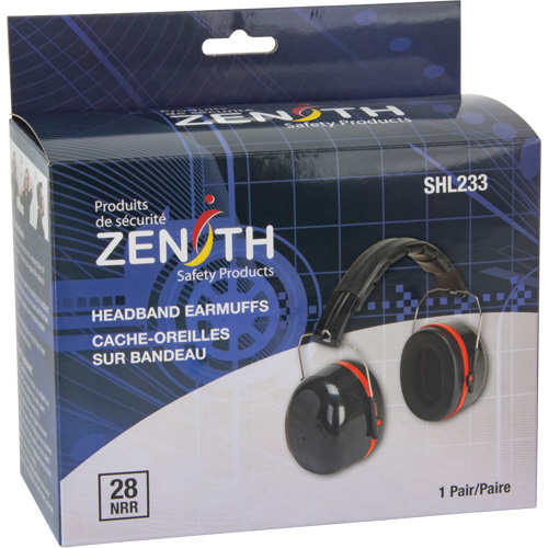 Passive Ear Muffs, Headband, 28 NRR dB Absolute Business Supply