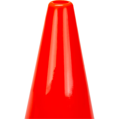 C&ocirc;ne de signalisation de premi&egrave;re qualit&eacute;, 12", Orange Absolute Business Supply