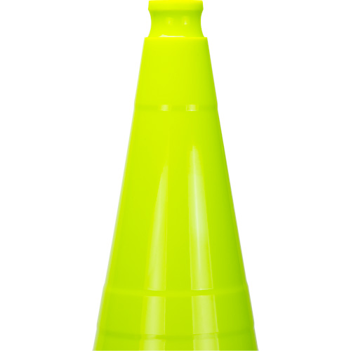 Premium Traffic Cone, 28", Lime Green Absolute Business Supply