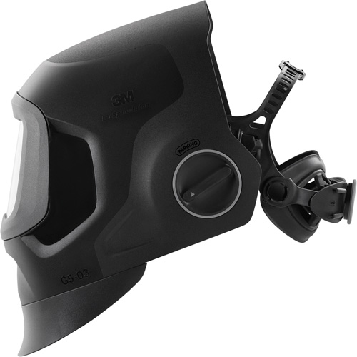 Speedglas G5-03 Pro Black Fixed Front Welding Helmet, 2.8" L x 4.3" W View Area, 2.5/5/8-13 Shade Range, Black Absolute Business Supply