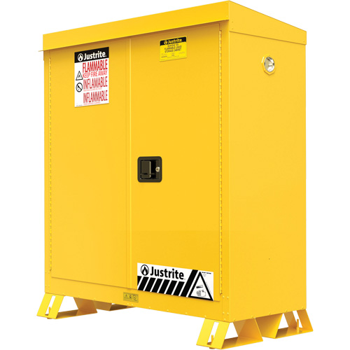 Armoire ext&eacute;rieure pour produits inflammables, 30 gal., 2 Porte(s), 43" La x 44" h x 18" p Absolute Business Supply