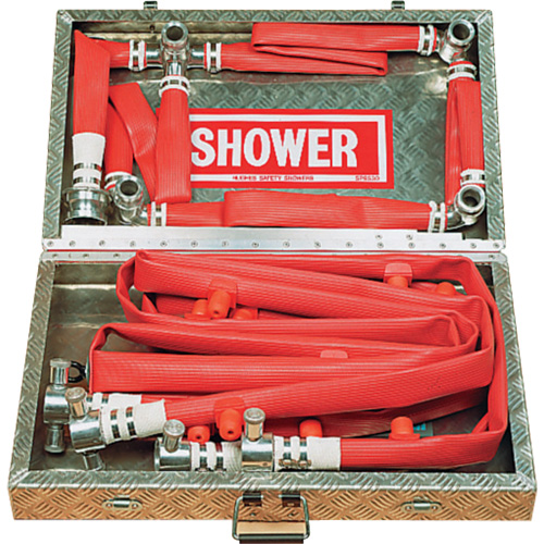 16-Nozzle Portable Decontamination Shower, Meets None Absolute Business Supply