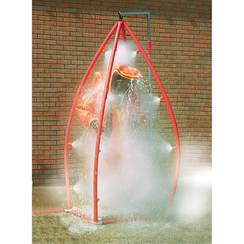 16-Nozzle Portable Decontamination Shower, Meets None Absolute Business Supply