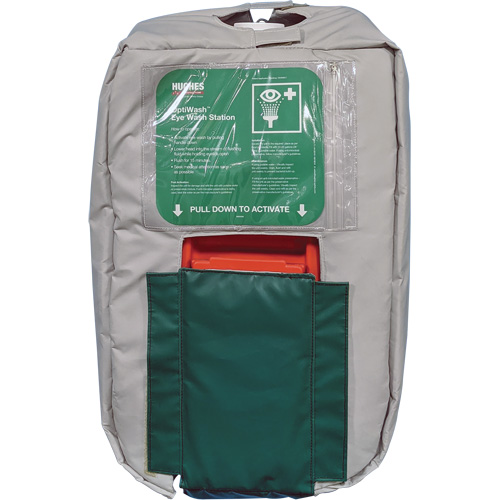 Enveloppe isol&eacute;e pour douche oculaire de 10 gallons aliment&eacute;e par gravit&eacute; Absolute Business Supply