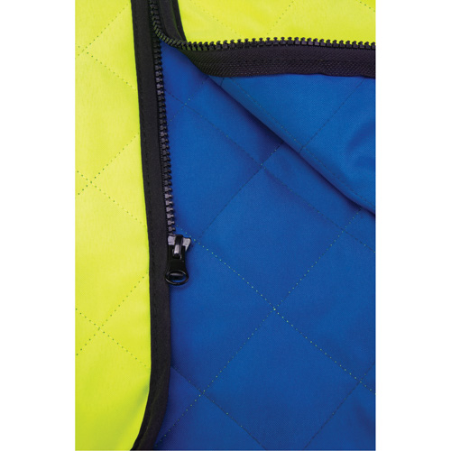 Evaporative Cooling Vest, Medium, High Visibility Lime-Yellow Absolute Business Supply