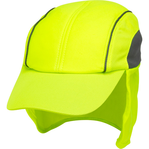 Cooling Hat with Neck Shade, Hi-Vis Lime Absolute Business Supply
