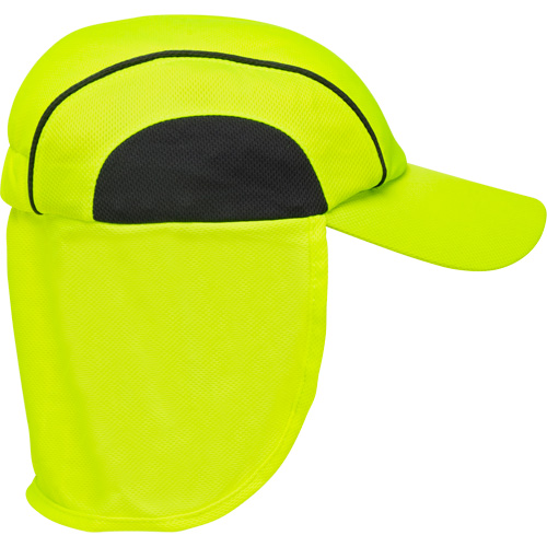 Cooling Hat with Neck Shade, Hi-Vis Lime Absolute Business Supply