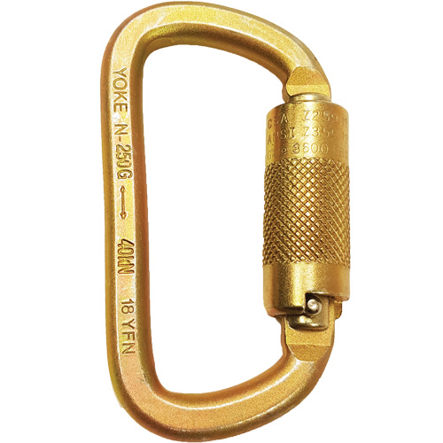 Carabiner Connector with 1/2" Gate Opening Absolute Business Supply