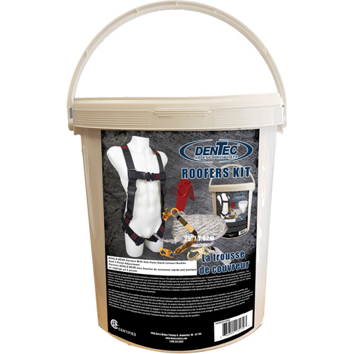 Koala Behr Roofer's Kit with 50' Rope, CSA Certified, Class A, Large/Medium/X-Large, 310 lbs. Cap. Absolute Business Supply