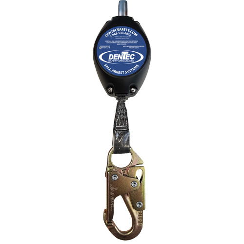 Self Retracting Lanyard with Composite Housing, 7', Web, Swivel Absolute Business Supply