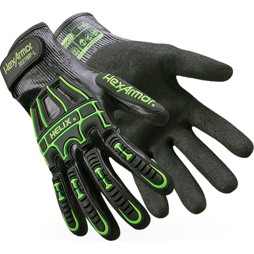 Gants Helix 3027IMP, Taille 6/T-petit, Calibre 21, Rev&ecirc;tement Nitrile, Enveloppe en PEHP, ASTM ANSI niveau A7 Absolute Business Supply