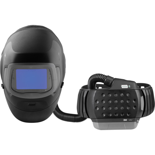 Casque de soudage Speedglas G5-03 Pro-Air avec syst&egrave;me de respirateur d'&eacute;puration d'air propuls&eacute; Adflo — filtre autoassombrissant TW, Masque de soudage, Pile Lithium-ion Absolute Business Supply