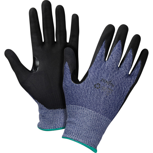 Cut-Resistant Gloves, Size X-Large, 15 Gauge, Foam Nitrile Coated, HPPE Shell, ASTM ANSI Level A3 Absolute Business Supply