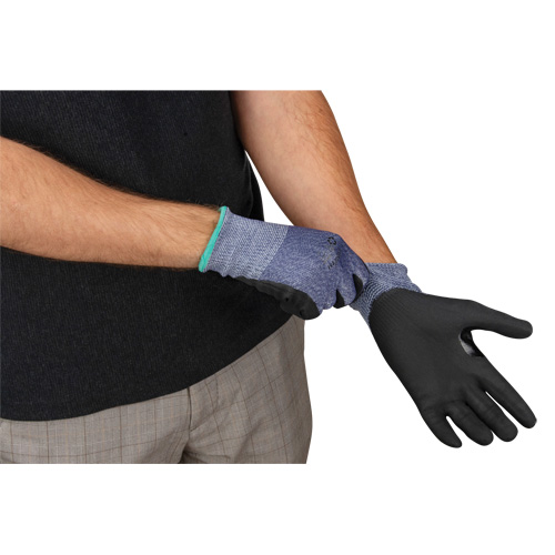 Cut-Resistant Gloves, Size X-Large, 15 Gauge, Foam Nitrile Coated, HPPE Shell, ASTM ANSI Level A3 Absolute Business Supply