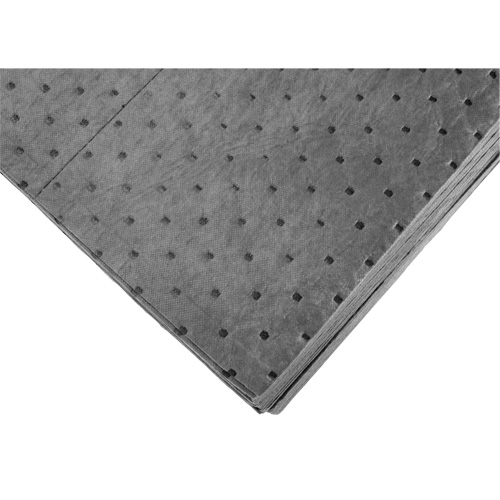Bonded Sorbent Pads, Universal, 15" x 19", 8 gal. Absorbancy Absolute Business Supply