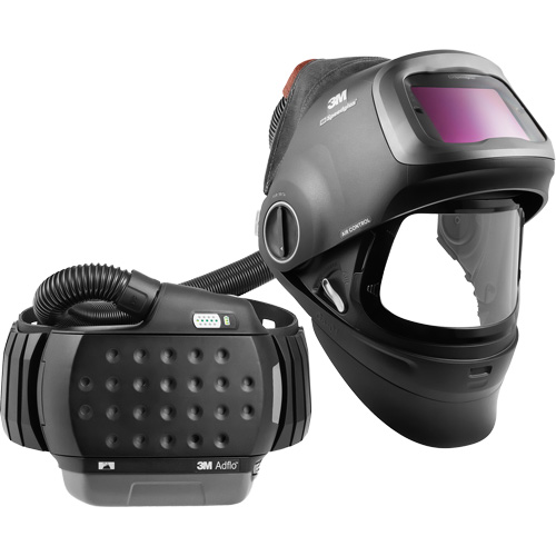 Masque de soudage &agrave; usage intensif Speedglas G5-01 avec syst&egrave;me de respirateur d'&eacute;puration d'air propuls&eacute; Adflo, Masque de soudage, Pile Lithium-ion Absolute Business Supply