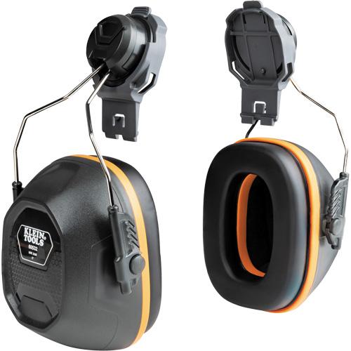 Hardhat Earmuffs, Cap Mount, 27 NRR dB Absolute Business Supply