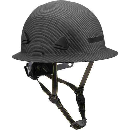 Fibre Metal Climbing Style Helmet with Full Brim, Meets CSA Type 2, Ratchet Suspension, Non-Vented Absolute Business Supply